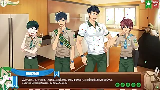 Game: Friends Camp, episode 46 - Canteen (Russian voiceover)